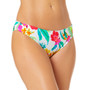 Juniors' Hibiscus Print Hipster Bikini Bottoms, Created for Macy's