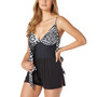 Women's Contours Chroma Wrap One-Piece Swim Romper