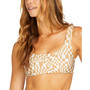 Juniors' Check Her Out Reversible Scoop-Neck Bikini Top