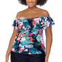 Sunny Isles Tortuga Flounce Tankini