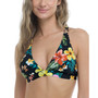 Women's Tropical Island Freya Printed Bikini Top