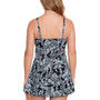 Women's Tummy Control Bow Front Swimdress, Created For Macy's