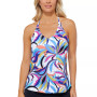 Women's Racerback Underwire Tankini Top & Matching Bottoms, Created for Macy's