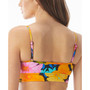 Gianna Floral-Print Mid-Line Bikini Top, Created for Macy's