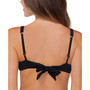 Juniors' Textured Underwire Bikini Top