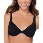 Juniors' Textured Underwire Bikini Top