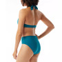 Women's Cameo Underwire Halter Bikini Top & High-Waist Bikini Bottoms