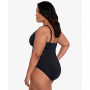 Plus Size Halter-Neck One Piece Swimsuit
