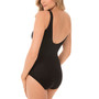Oceanus One-Piece Allover Slimming Swimsuit