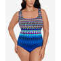 Women's Printed One-Piece Swimsuit, Created for Macy's