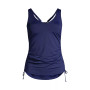 Women's Plus Size Adjustable V-neck Underwire Tankini Swimsuit Top