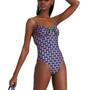 Women's Drawstring-Neck Swimsuit