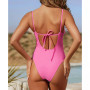 Women's X STASSIE Oasis Underwire Tie Back One Piece Swimsuit