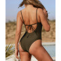 Women's X STASSIE Oasis Underwire Tie Back One Piece Swimsuit