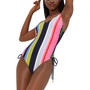 Women's Drawstring-Side Swimsuit
