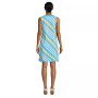 Women's Cotton Jersey Sleeveless Swim Cover-up Dress Print
