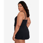 Plus Size Bandeau Flyaway One-Piece Swimsuit