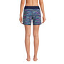 Women's 5" Quick Dry Elastic Waist Board Shorts Swim Cover-up Shorts with Panty Print