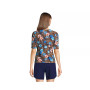 Women's Long Crew Neck Elbow Sleeve Rash Guard UPF 50 Sun Protection Modest Swim Tee