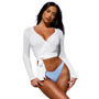 Women's X STASSIE Escape Mesh Tie Cover-Up Top