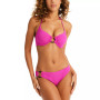 Women's Refresh Rib Halter Underwire Bikini Top & Refresh Rib Ring Hipster Bikini Bottoms