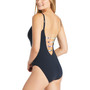 Women's Party Animal Lace-Up One-Piece Swimsuit