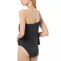 Women's Chain-Trim One-Shoulder Tankini Top & Bottoms