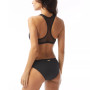 Women's Mesh Halter-Style Bikini Top & Hipster Bottoms