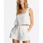 Juniors' Day Tripper Cotton Woven High-Rise Shorts