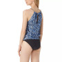Women's Blouson Tankini Top & Bikini Bottoms