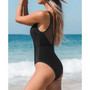 Women's Grace Bay Mesh Black One Piece Swimsuit