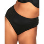 Enisa Women's Plus-Size Swimwear High-Waist Bikini Bottom