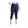 Women's Plus Size High Waisted Modest Swim Leggings with UPF 50 Sun Protection