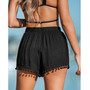 Women's Lara Tassel Cover-Up Shorts