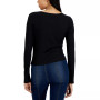 Juniors' Double Keyhole Top