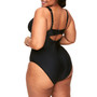 Evangeline Women's Plus-Size Swimwear One-Piece
