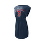 Women's Navy Boston Red Sox G.O.A.T Swimsuit Cover-Up Dress
