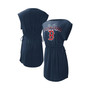 Women's Navy Boston Red Sox G.O.A.T Swimsuit Cover-Up Dress