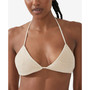 Women's Crochet Slider Triangle Bikini Top