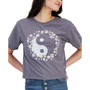 Juniors' Cropped Graphic Relaxed-Fit T-Shirt