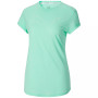 Women's Heather Performance Logo Graphic T-Shirt