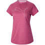 Women's Heather Performance Logo Graphic T-Shirt