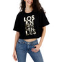 Juniors' Los Angeles Boxy Cropped T-Shirt