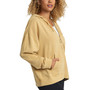 Juniors' Fungi Zip-Front Drop-Shoulder Hoodie