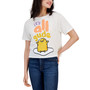 Juniors' Graphic Relaxed-Fit Cropped T-Shirt