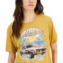 Juniors' Mustang Sunset Graphic T-Shirt