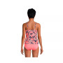 Women's Square Neck Underwire Tankini Swimsuit Top Adjustable Straps