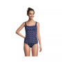Women's Square Neck Underwire Tankini Swimsuit Top Adjustable Straps