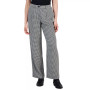 Juniors' Patterned Pleated-Waist Trouser Pants