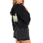 Juniors' Sunshine Smiley Zip-Up Hoodie